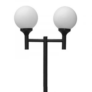 POSTE GLOBO BOCA AFUNILADA - DUPLO