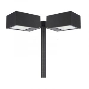 POSTE DECORATIVO CAIXA RETANGULAR DUPLO