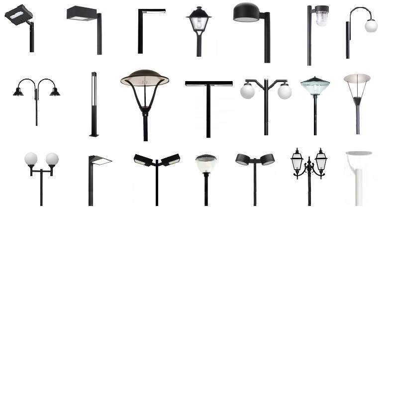 Processo de Fabricação Poste Decorativo Para Pétala Led