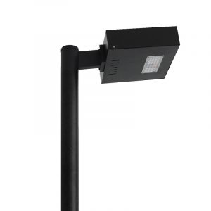 Poste Aço Flangeado Pétala Led 50w Alumínio