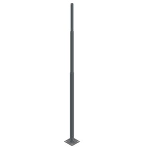 Poste aço flangeado Galvanizado 5,5 metros