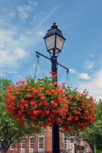 Poste de Aço Luz Indireta