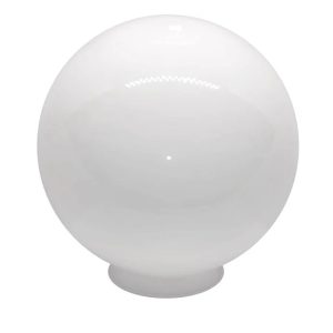 GLOBO DE ACRILICO LEITOSO 15X30CM