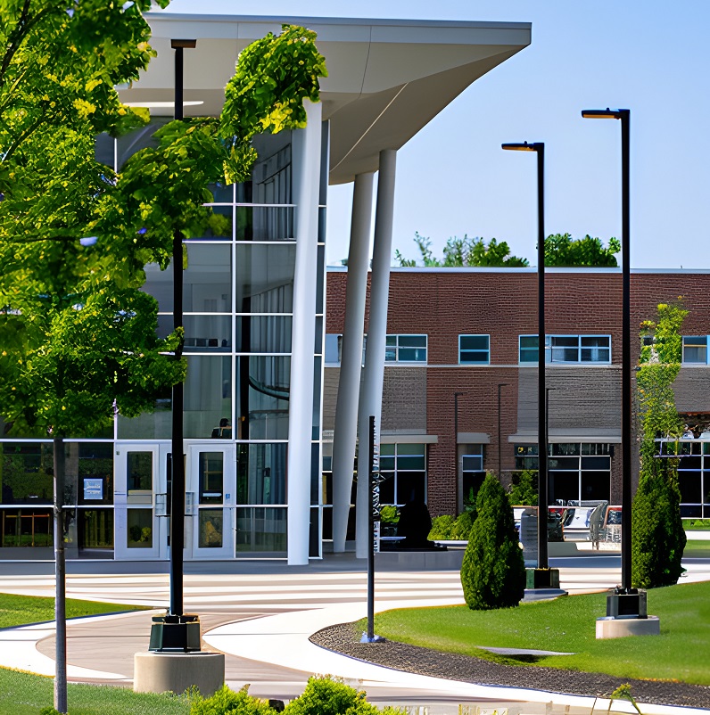 Poste Ferro Galvanizado e Pintado