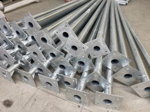 Poste de Ferro Ou Poste de Aço Galvanizado