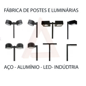 Poste Pétala Power LED de Fábrica